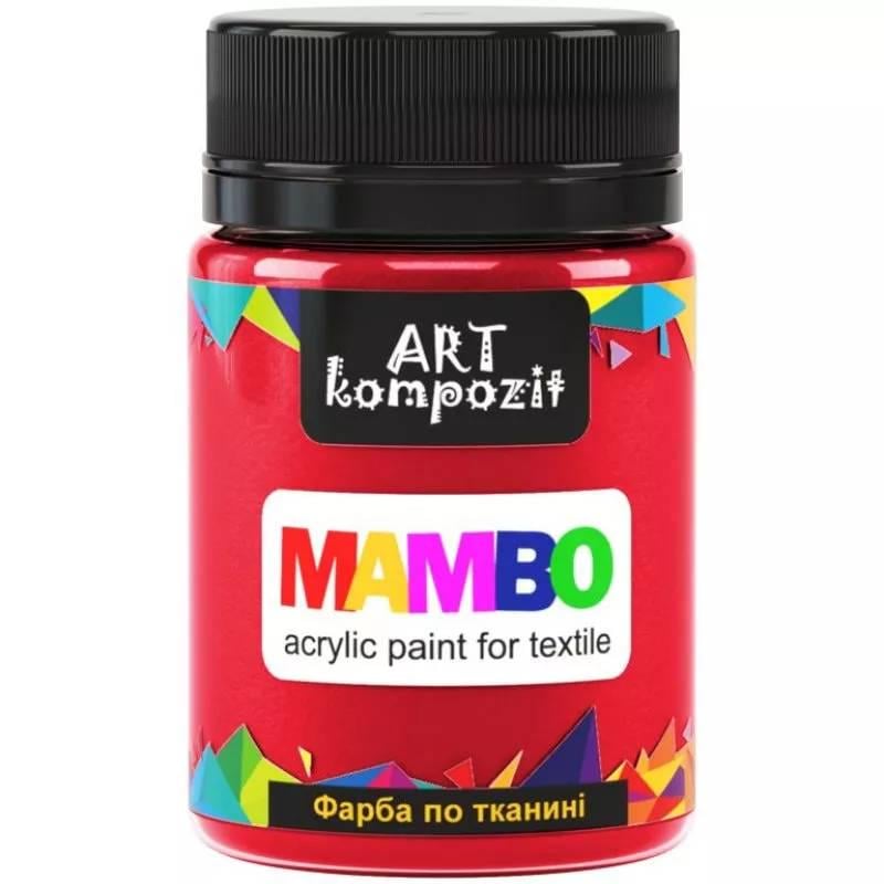 Фарба по тканині ART Kompozit MAMBO 50 мл 10 Червоний (746664)