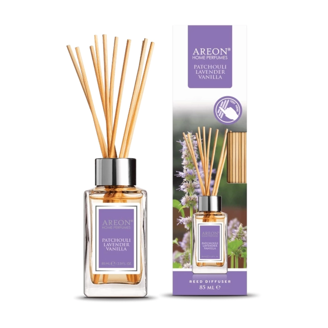 Аромадиффузор Areon Home Perfume Patchouli Lavender Vanilla 85 мл (are-08)