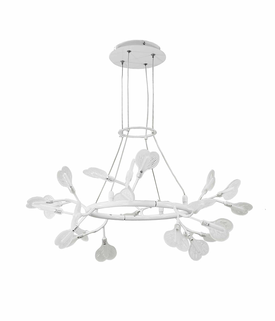 Люстра Arte Lamp A54721-00 WH + CL (14692531)