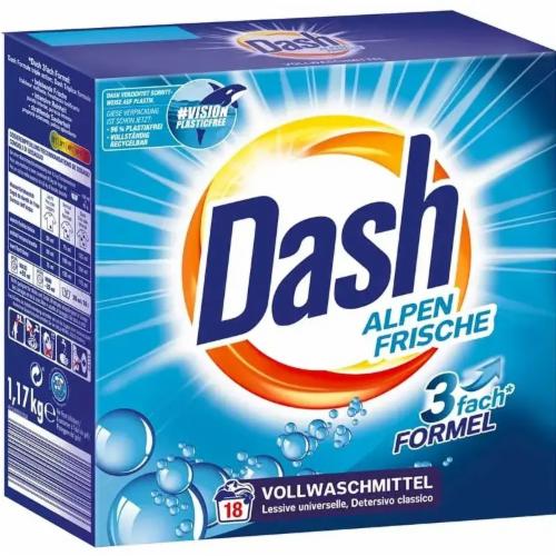 Порошок для прання Dash Alpen Frische 18 WA 1,17 кг (30826829)