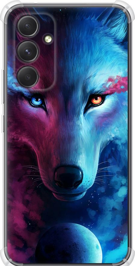 Чехол на Samsung Galaxy A54 A546E Арт-волк (3999sp-2935-42517) Чехол на Samsung Galaxy A54 A546E Арт-волк (3999sp-2935-42517)