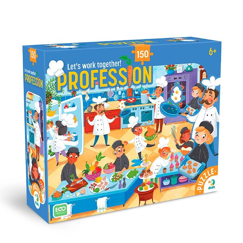 Пазл Dodo Профессии Повар 150 эл. (300700)