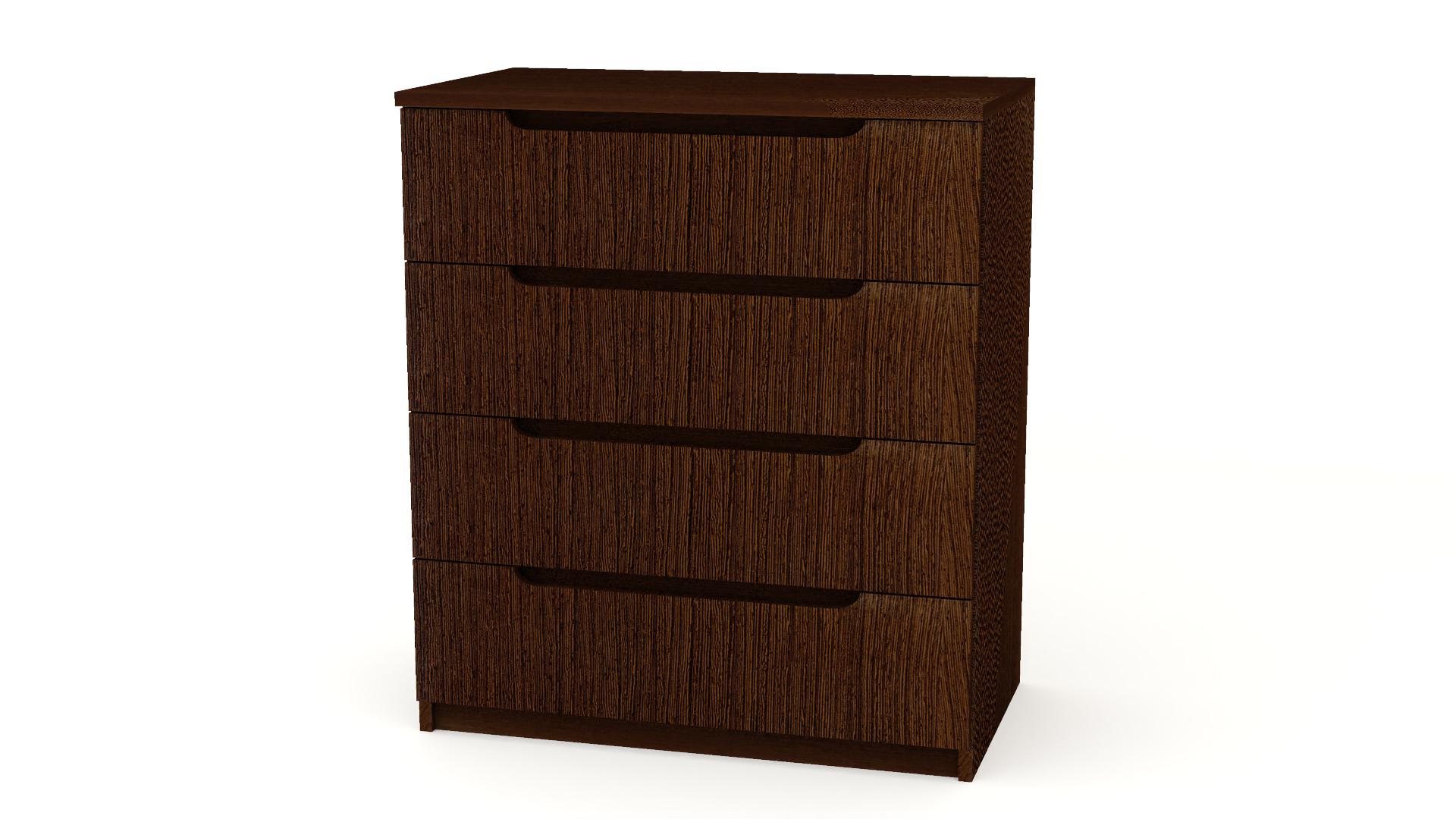 Комод Алекса ВК-44 67х38х87 см Венге магия (62607)