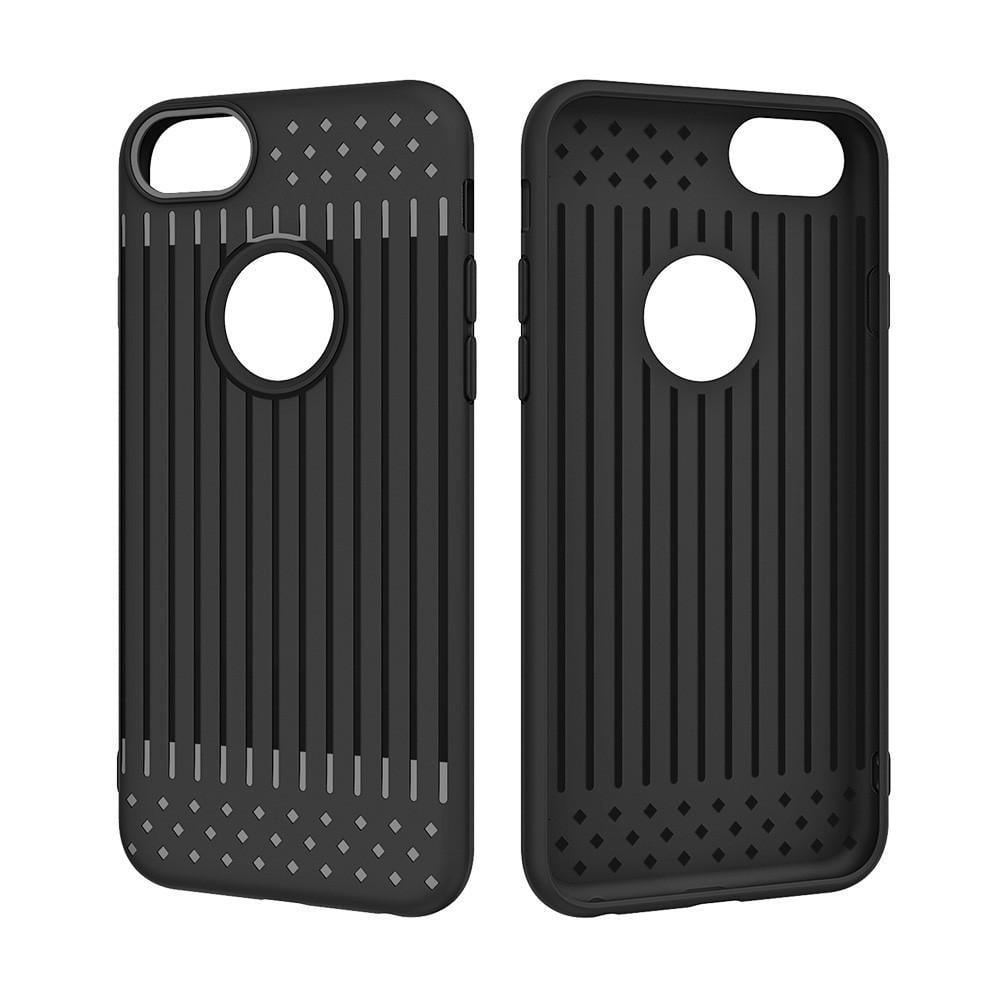 Чехол накладка Primolux Shell TPU для Apple iPhone 7/iPhone 8 Black (831432480) - фото 2