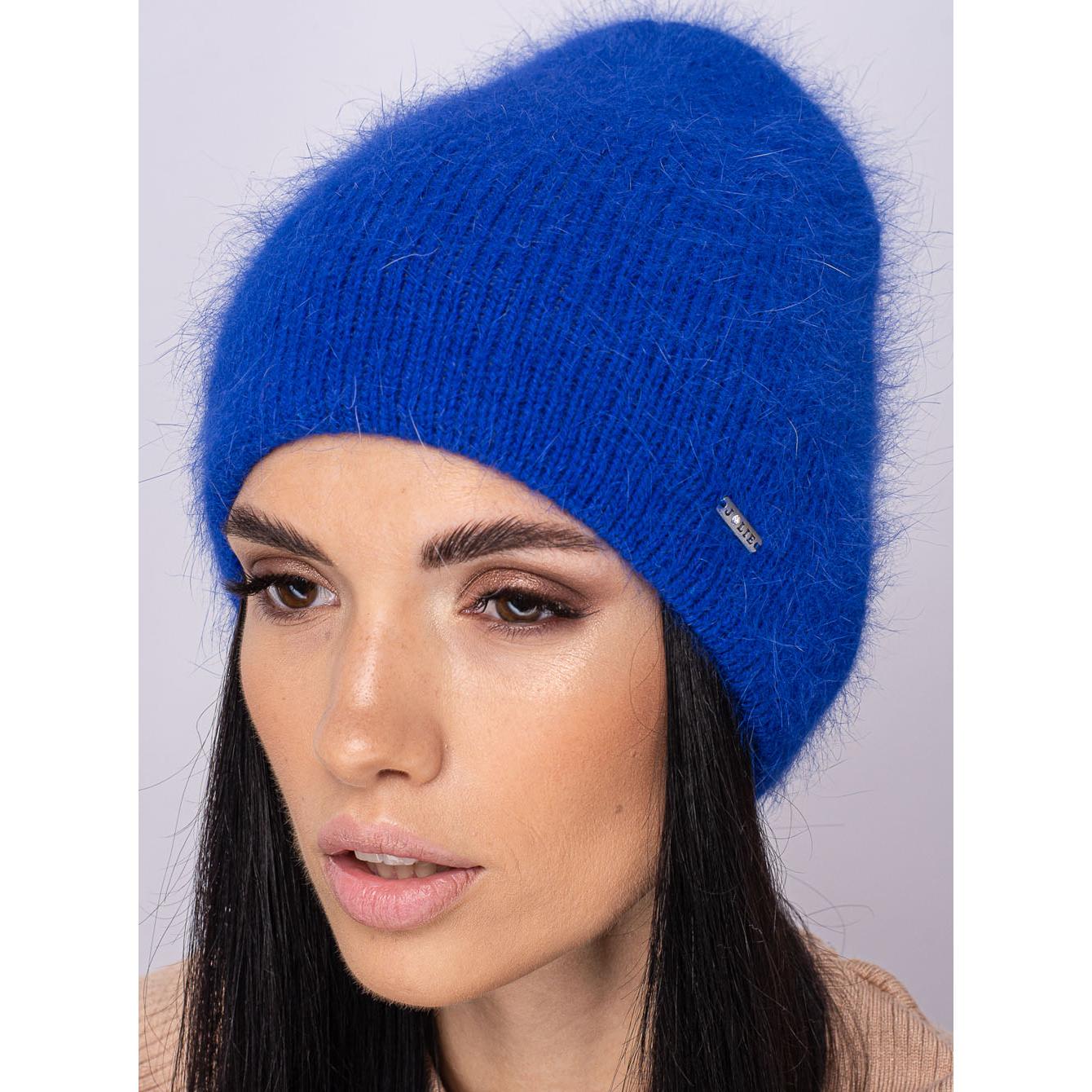 Шапка женская удлиненная Leks Надия one size Электрик