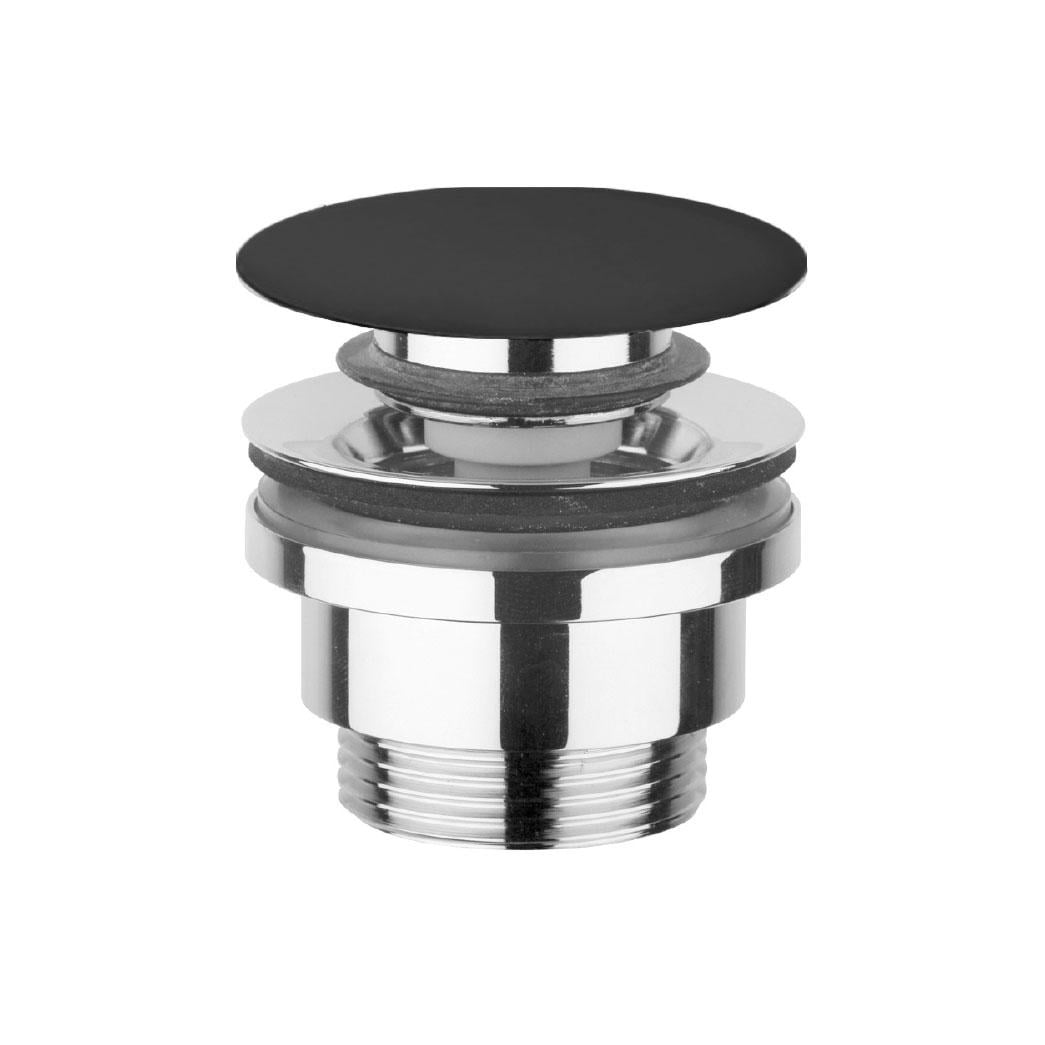 Клапан донный Flaminia 1 1/4″ для раковины Черный матовый (PLCECAR)