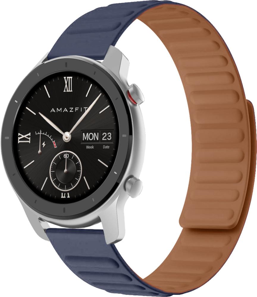 Ремешок Magneter для Amazfit GTR 42 мм Dark Blue (26624-5D)
