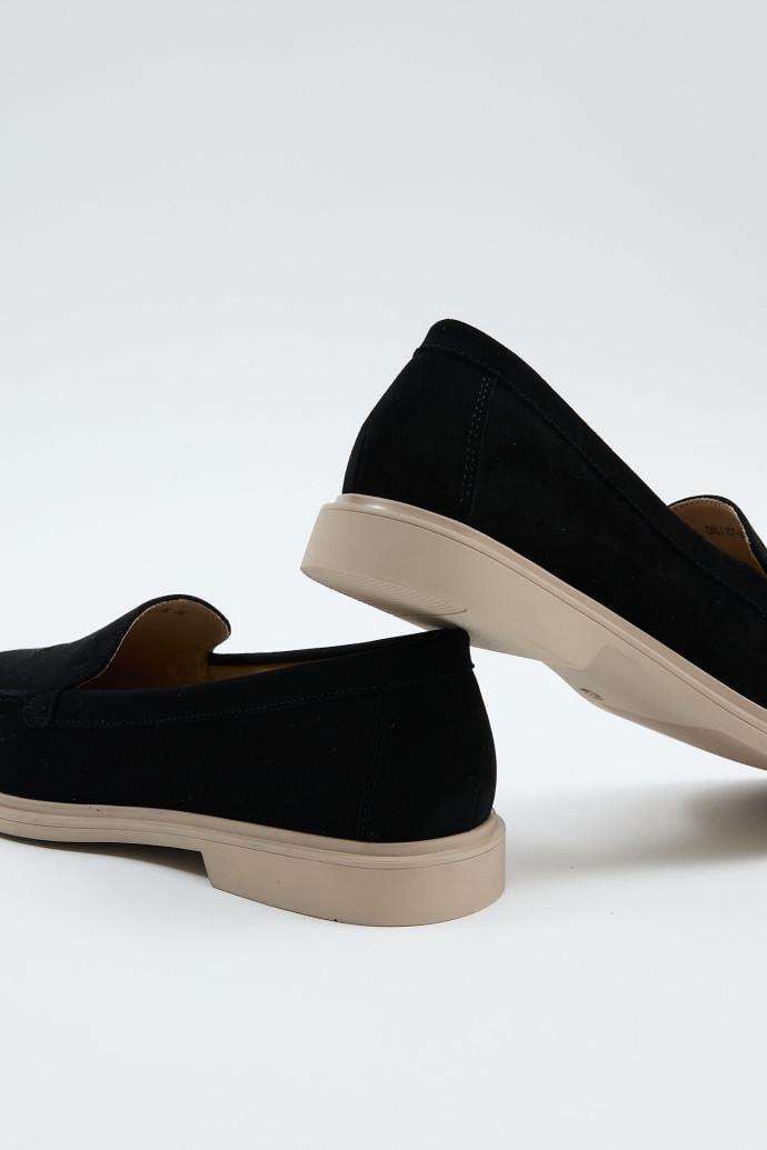 Мокасини жіночі LONZA замшеві р. 41 Чорний (198803) - фото 2