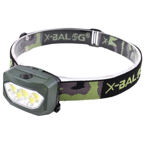 Фонарь налобный 935-5-COB Dark Green