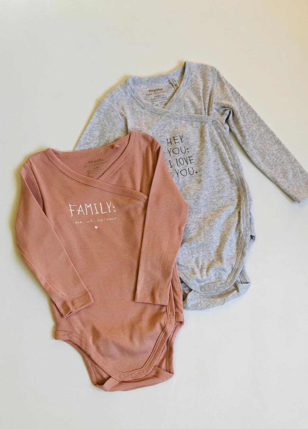 Набір боді дитячі Lupilu бавовна 6-12 міс. 74-80 см (VNE120RG_р.74-80) - фото 3 Набір боді дитячі Lupilu бавовна 6-12 міс. 74-80 см (VNE120RG_р.74-80) - фото 3