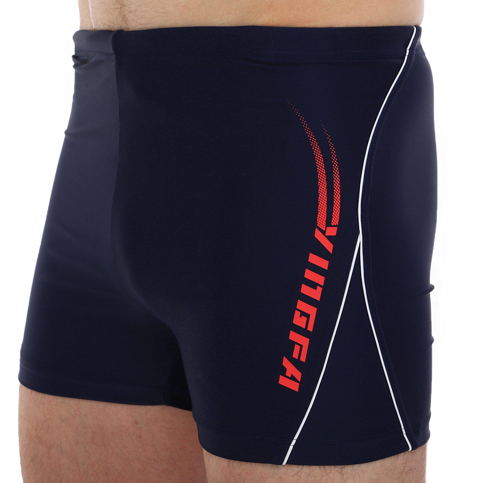 Плавки боксери чоловічі для плавання YINGFA Y3940 M Темно-синій (Y3940_Темно-синий_M_(155-160с) - фото 3