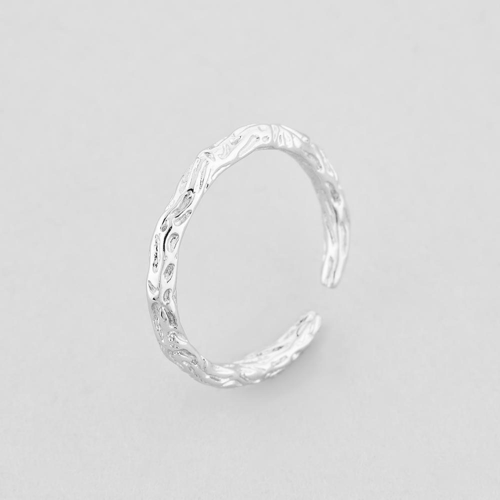 Серебряное кольцо Minimal Новый взгляд р. 17 (9180)