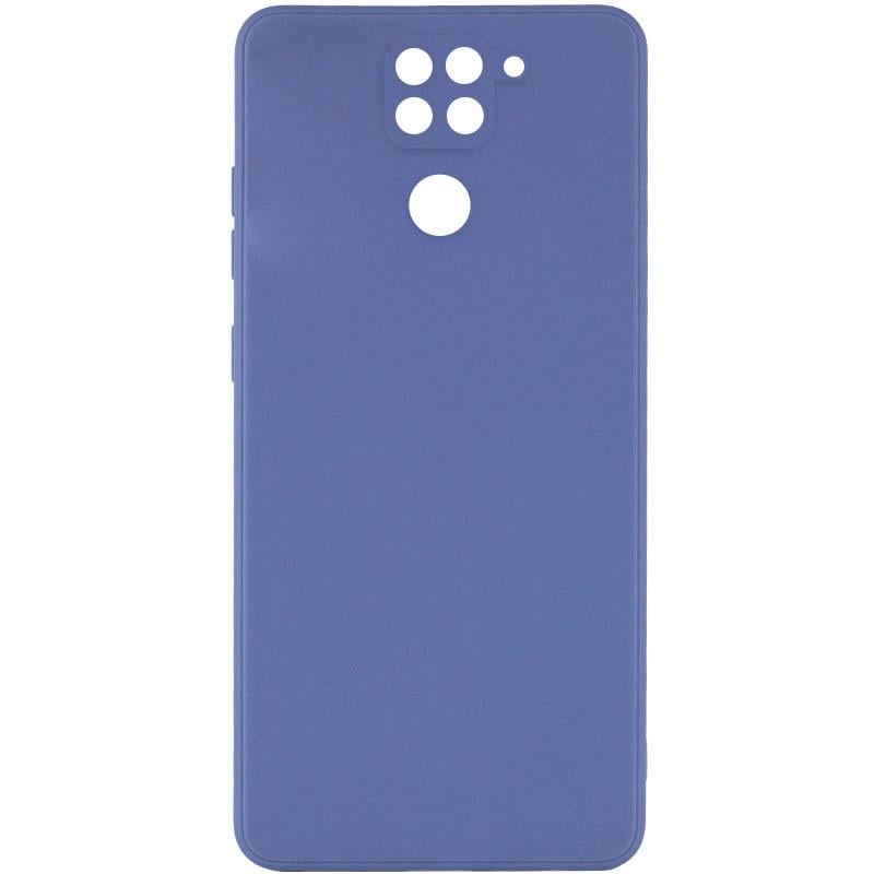 Протиударний силіконовий чохол Candy Full Camera Xiaomi Redmi Note 9 / Redmi 10X Блакитний