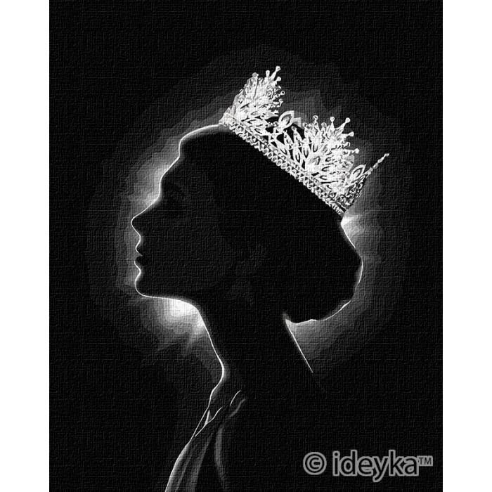 Картина по номерам Ідейка Ты - королева 40х50 см (KHO4786)