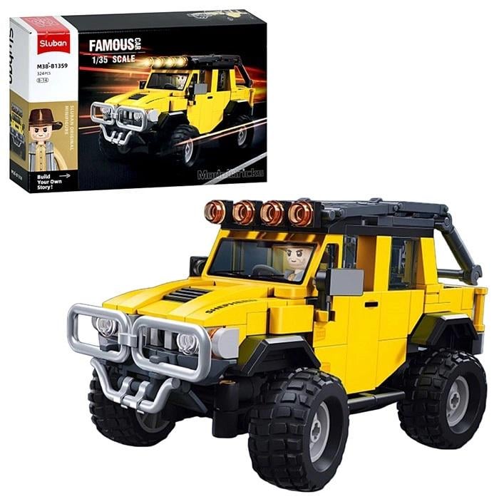 Конструктор детский Sluban Hummer 324 детали (M38-B1359)