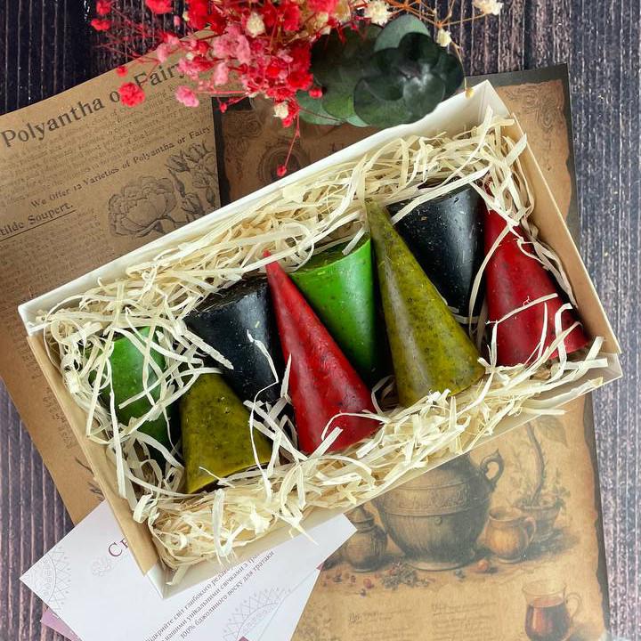 Набір для тратаки з травами 5candles Свічки Гармонії (1510)