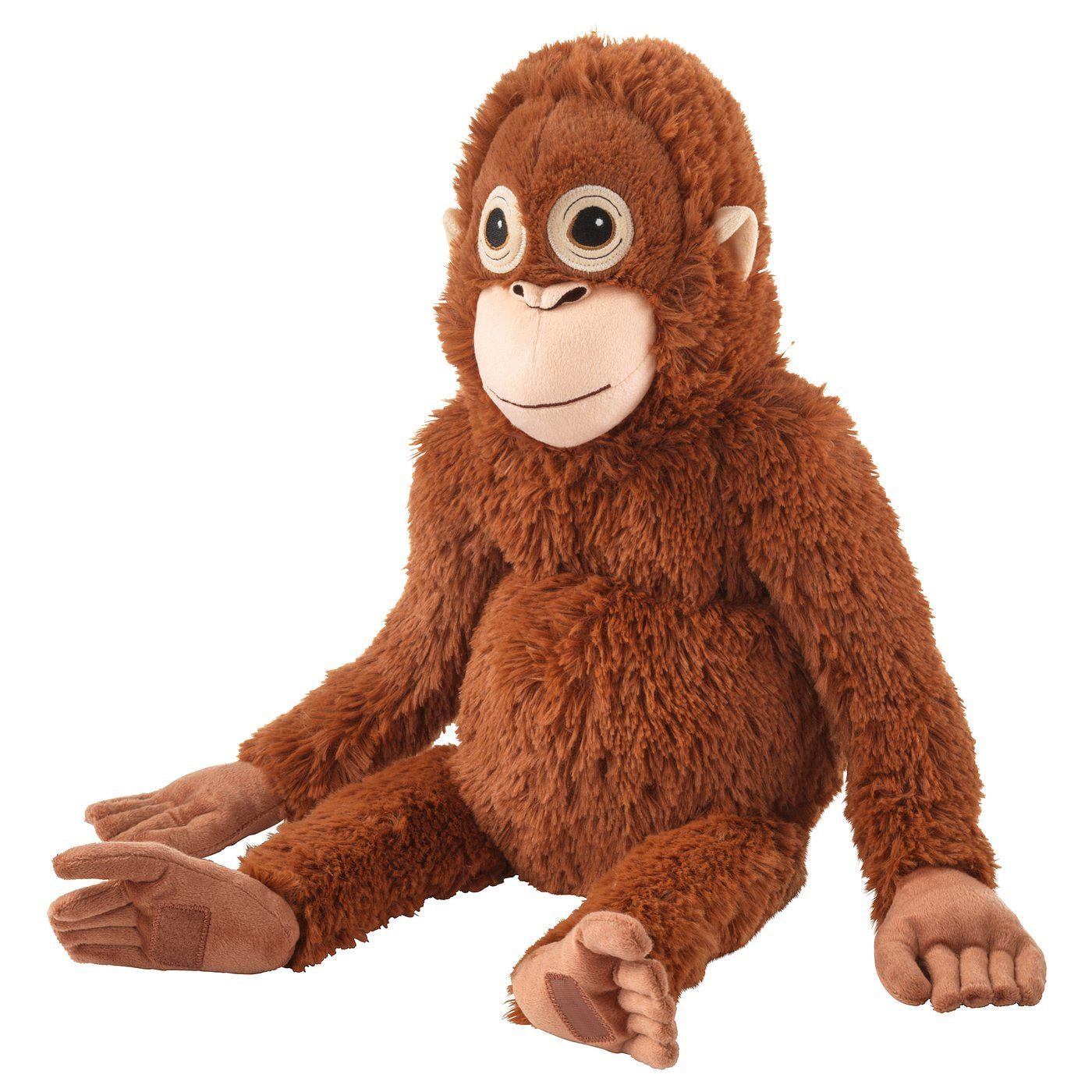 Мягкая игрушка орангутанг IKEA DJUNGELSKOG 63 см (2995468683)