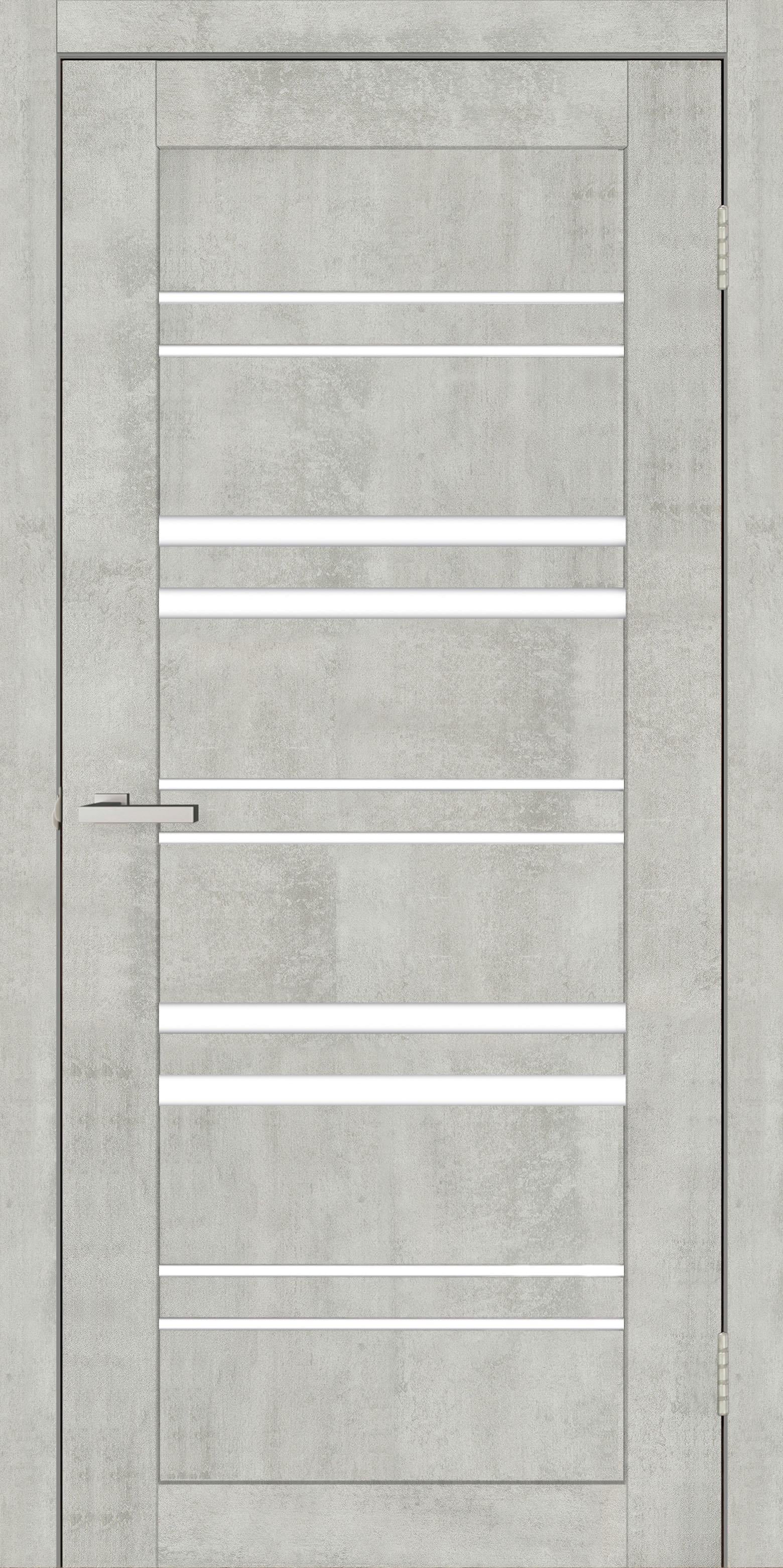 Дверь межкомнатная Doors Smart С017 G ПВХ 800x2000 мм Бетон светлый (МЖК-04080108)