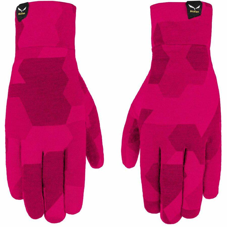 Перчатки Salewa Cristallo Liner Gloves M Розовый (1054-013.002.9392)