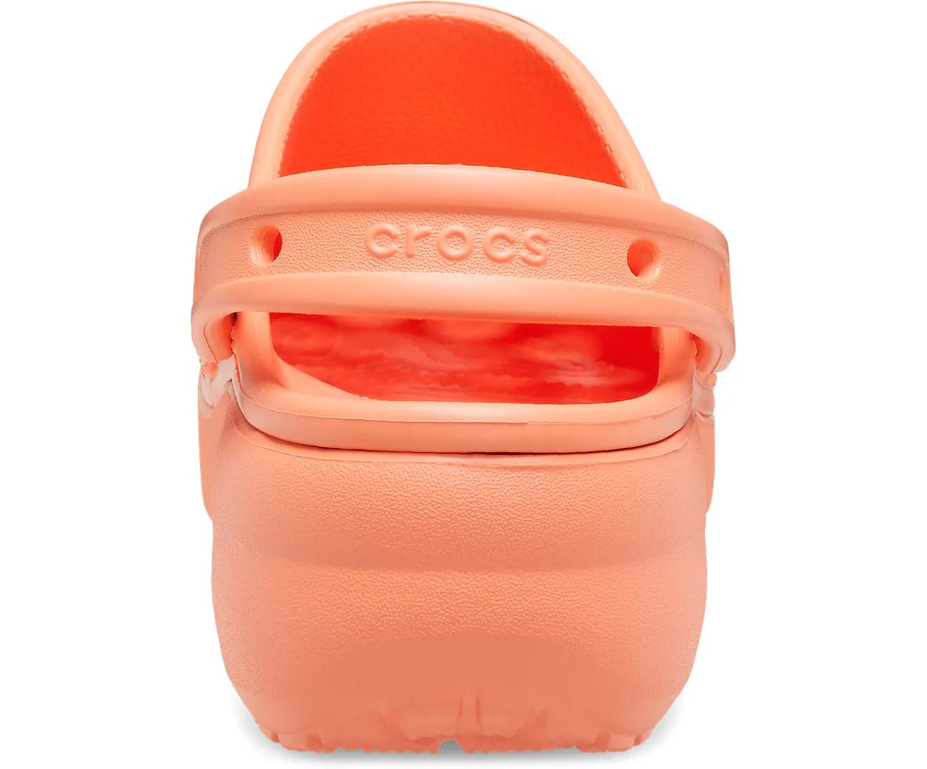 Сабо женские Crocs Classic Platform Clog M7W9 р. 39 25,5 см Papaya (206750) - фото 5