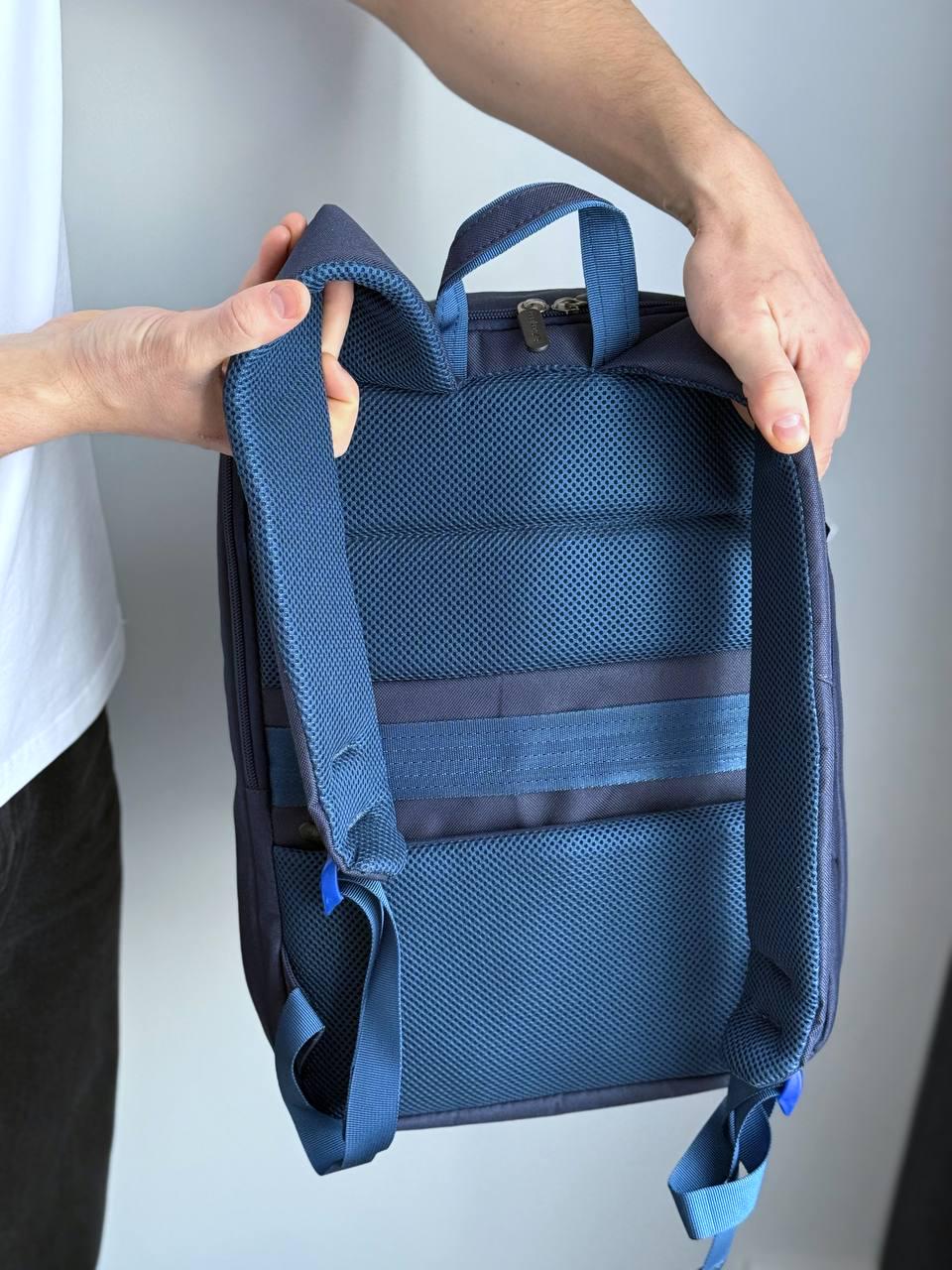 Рюкзак для ноутбука Bagland joseph водонепроницаемый Синий (12311) - фото 5 Рюкзак для ноутбука Bagland joseph водонепроницаемый Синий (12311) - фото 5