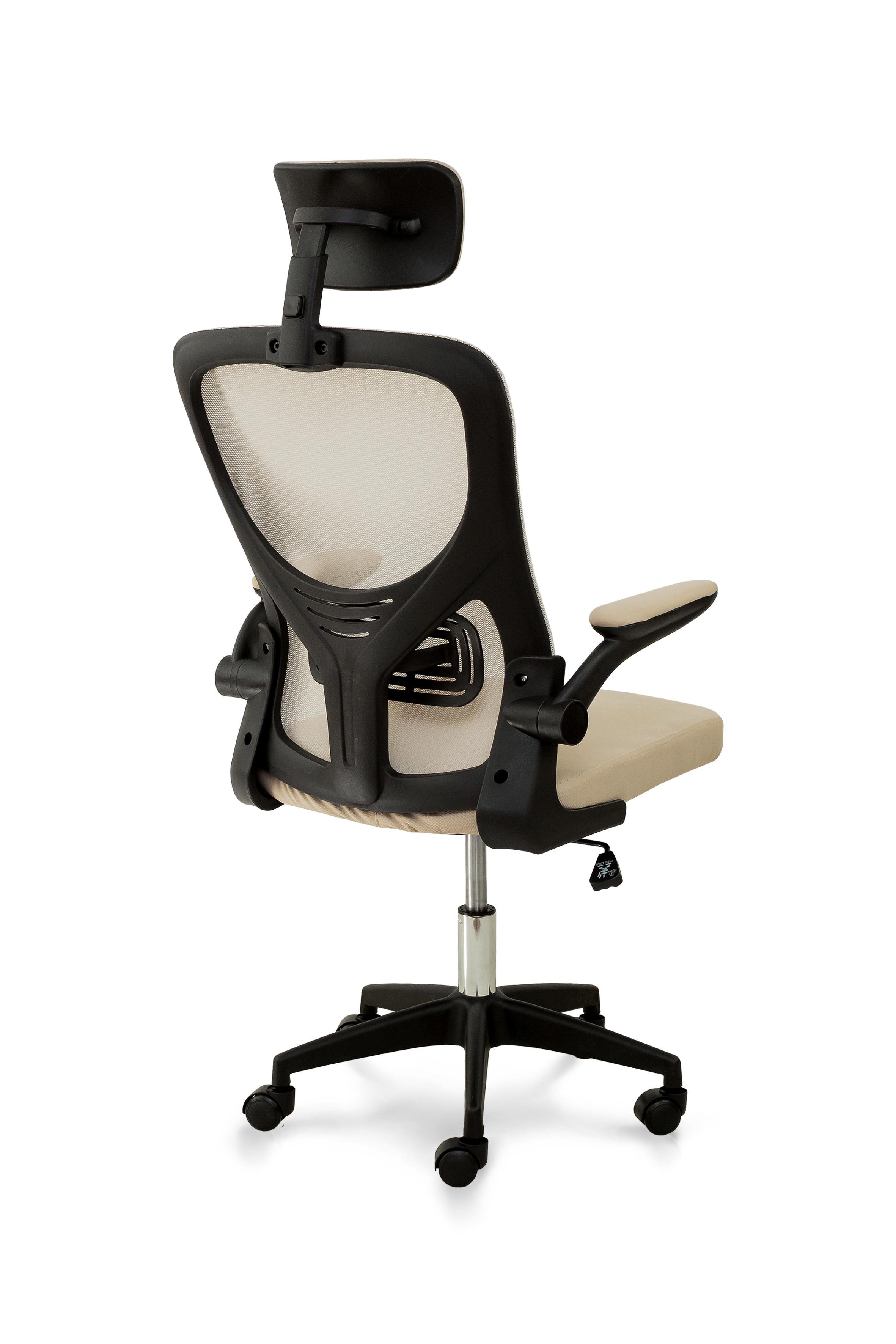 Офісне крісло Comfort Line TONUS Чорний/Бежевий (TNSBB-454712) - фото 3