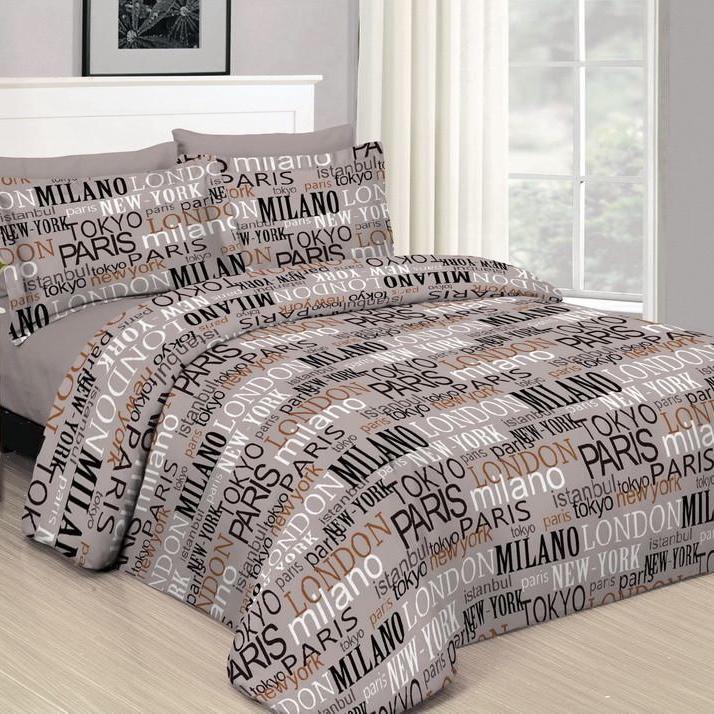 Комплект постельного белья Vital Textile Голд Люкс бязь евро 200х220 см (BLе-№127)