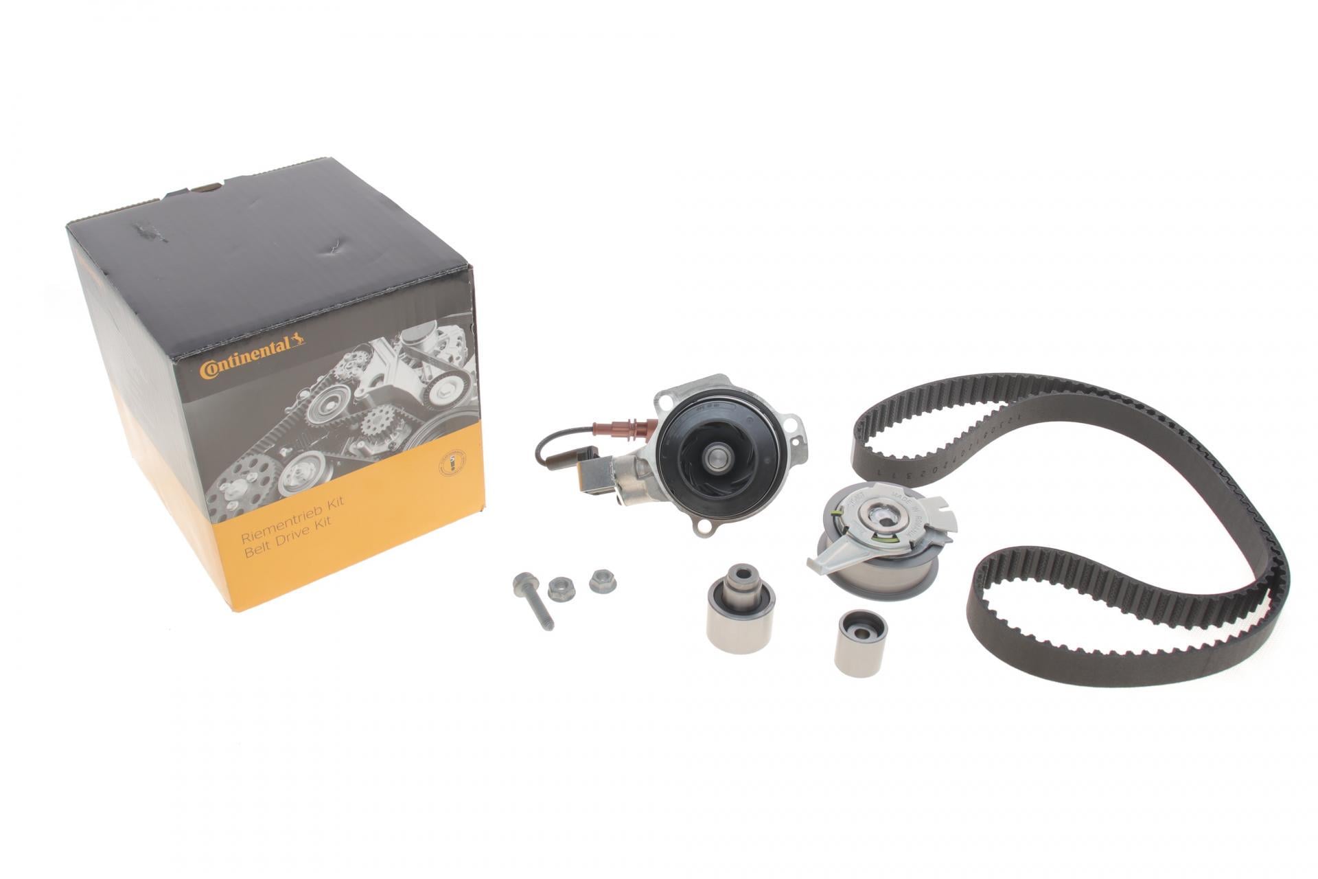Комплект ГРМ Continental та помпа Audi A3/A4/Q2/Q5/Skoda Octavia IV/VW Golf VII/Passat B8 2.0 TDI 12- 25x145z CT1168WP4