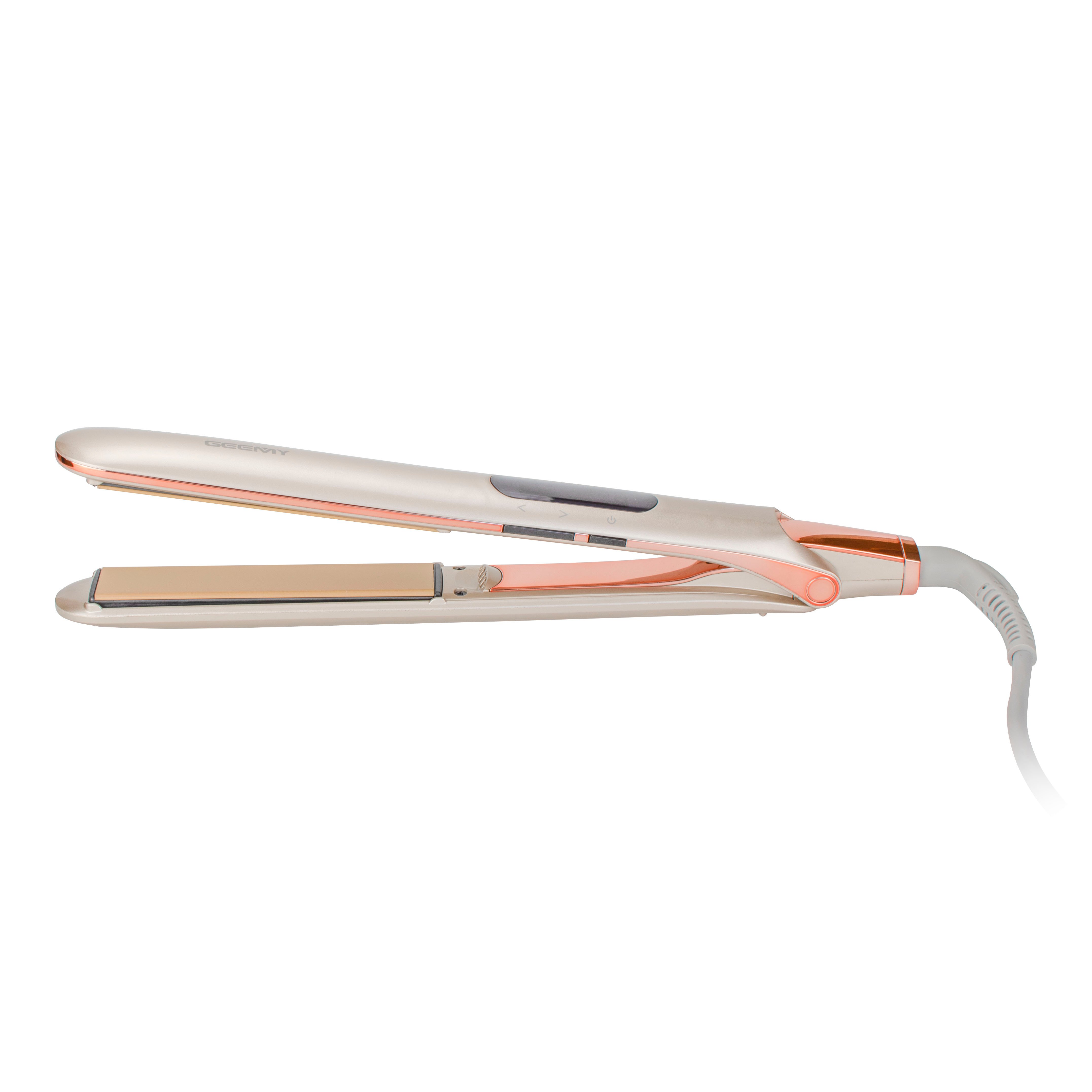 Випрямляч для волосся Geemy GM-407 Silver - фото 2 Випрямляч для волосся Geemy GM-407 Silver - фото 2