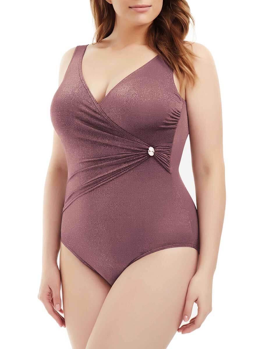 Купальник женский слитный Marc&Andre L1917-421k 42C Капучиновый (11678557)