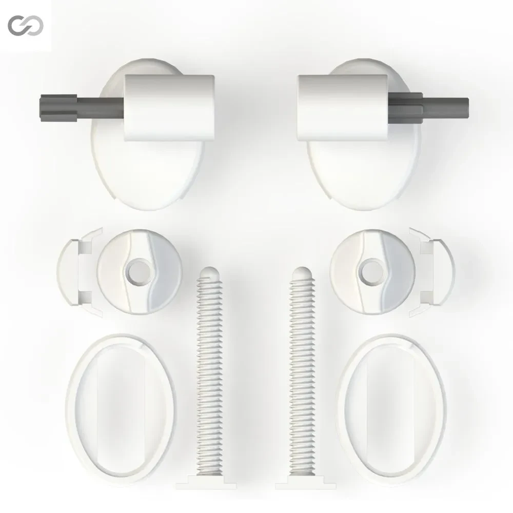 Крепление с микролифтом SoloPlast для сидения унитаза (СУ-1Д.10.ЗУ) - фото 2 Крепление с микролифтом SoloPlast для сидения унитаза (СУ-1Д.10.ЗУ) - фото 2