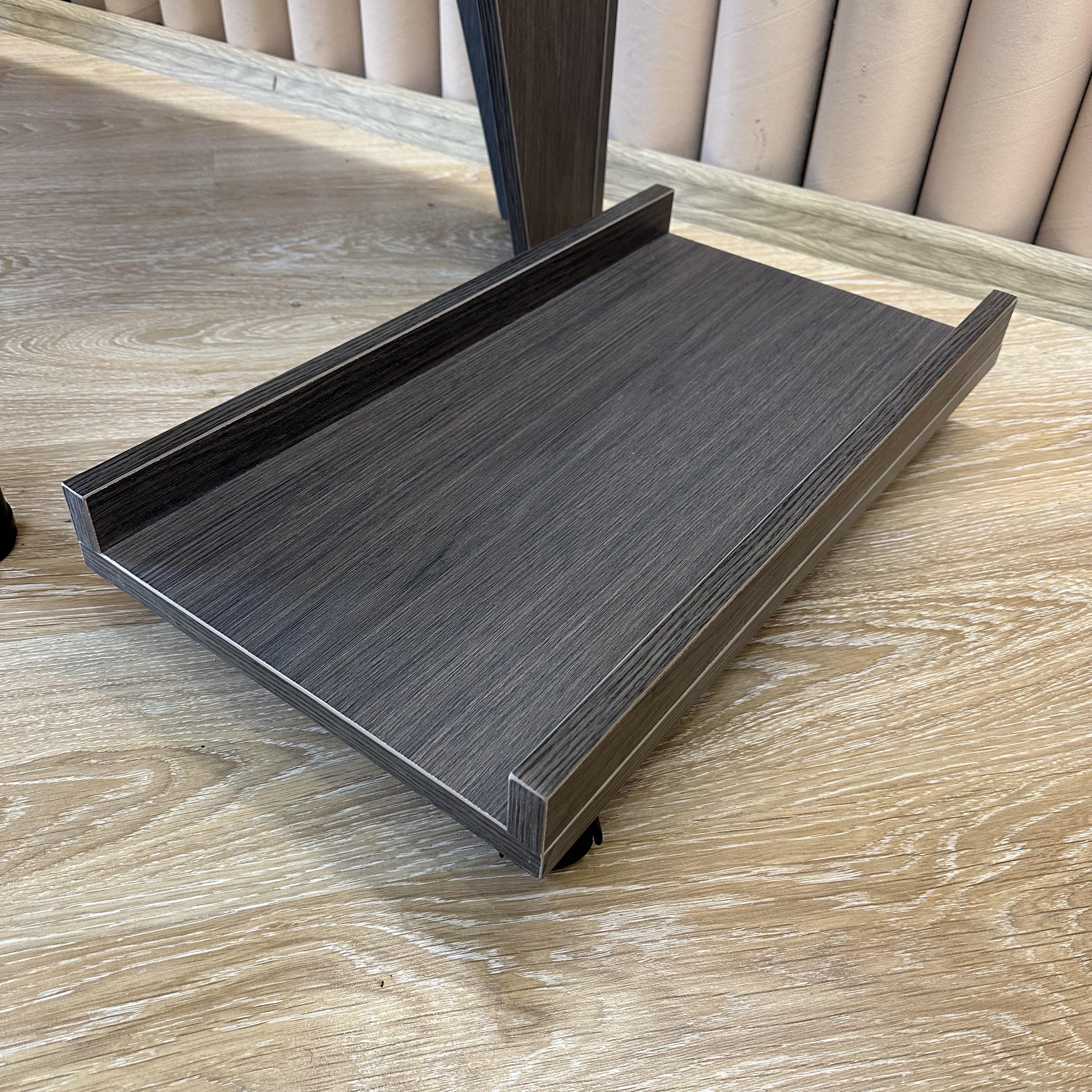 Стол компьютерный геймерский Drom Superellipse ЛДСП с подставкой для ПК 18 мм Коричневый - фото 4 Стол компьютерный геймерский Drom Superellipse ЛДСП с подставкой для ПК 18 мм Коричневый - фото 4