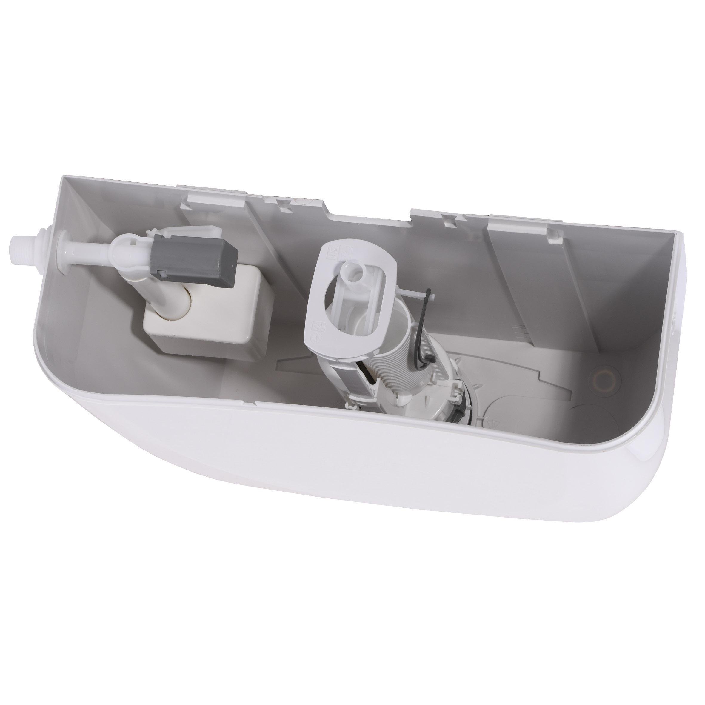 Бачок для унитаза SIAMP Rondo ABS-пластик универсальный (30361142) - фото 4