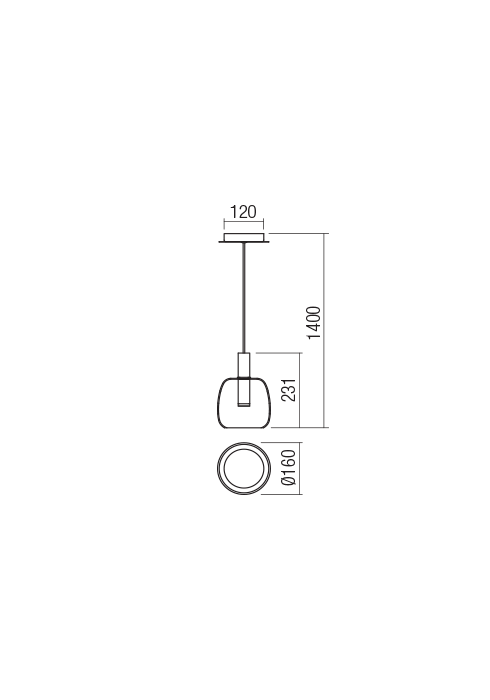 Подвесной светильник Redo Candela Su LED 6,6 W 3000K GD 5.1.2 (01-1819) - фото 2