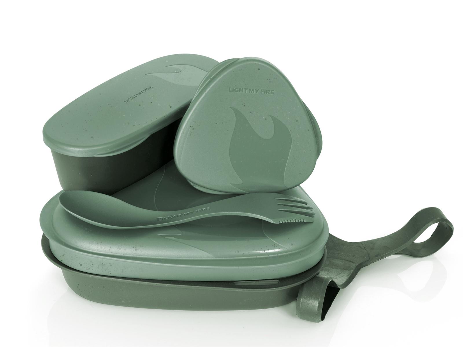 Набор посуды Light My Fire LunchKit BIO 6 шт. Sandy green