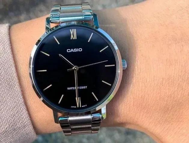 Наручные часы мужские Casio MTP-VT01D-1B - фото 2