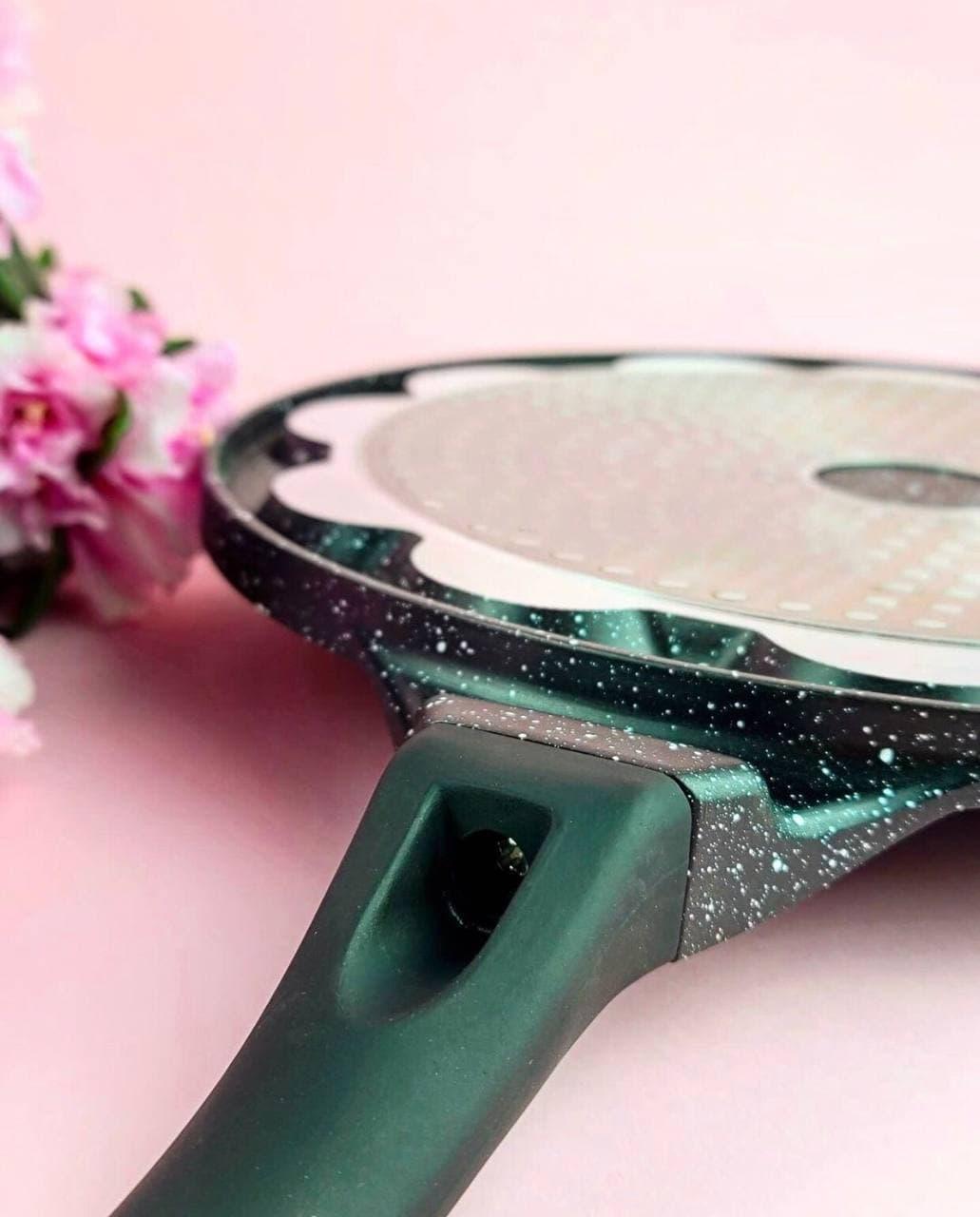 Сковорідка для млинців Edenberg з антипригарним мармуровим покриттям 27 см (EB-7514) - фото 7 Сковорідка для млинців Edenberg з антипригарним мармуровим покриттям 27 см (EB-7514) - фото 7