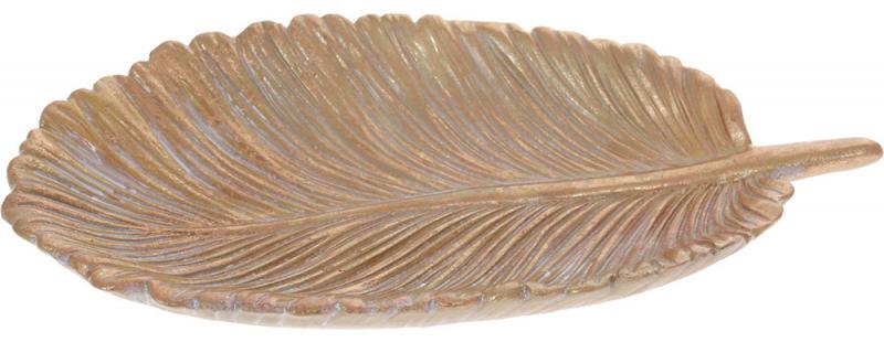 Декоративное блюдо Лист 32,5х16,5х4 см полистоун Золото (BD-SG37-878) Декоративное блюдо Лист 32,5х16,5х4 см полистоун Золото (BD-SG37-878)