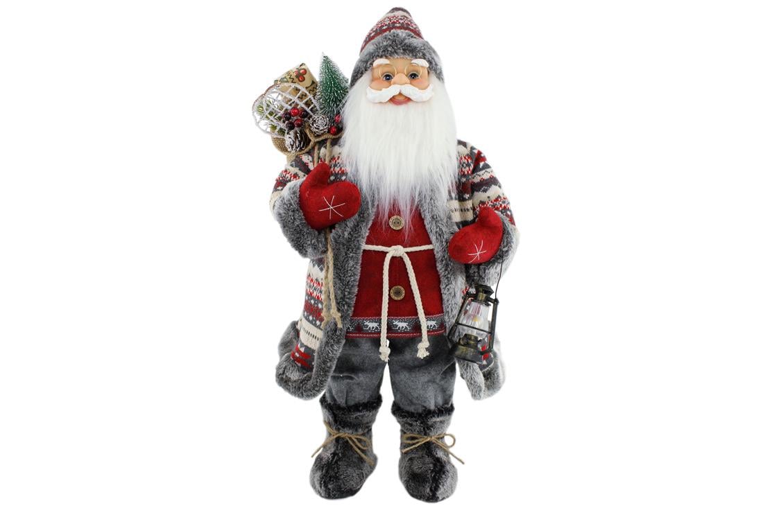 Новогодняя игрушка BonaDi Санта 60 см (845-223)