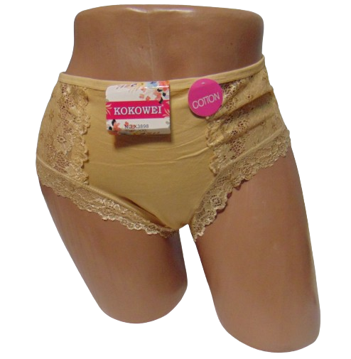 Трусы женские Kokowei 3898 3XL Бежевый (2058252815)
