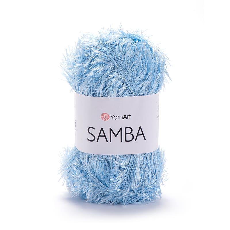 Пряжа YarnArt Samba 2029 Голубой Пряжа YarnArt Samba 2029 Голубой