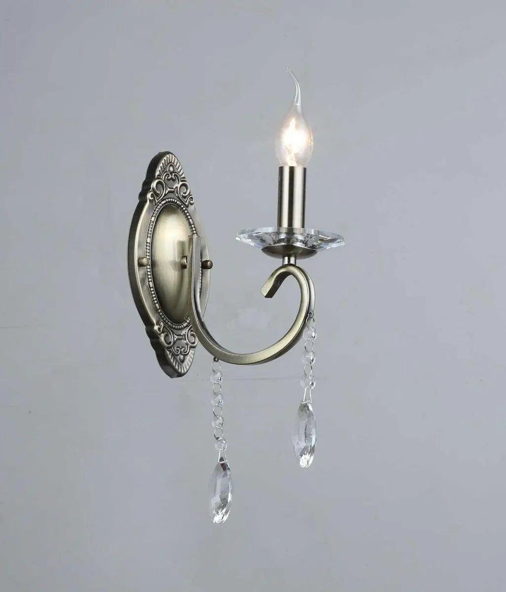 Бра настенное Sirius Классика Е14 IP20 B NH4917/1W 20W Бронзовый (28686199)