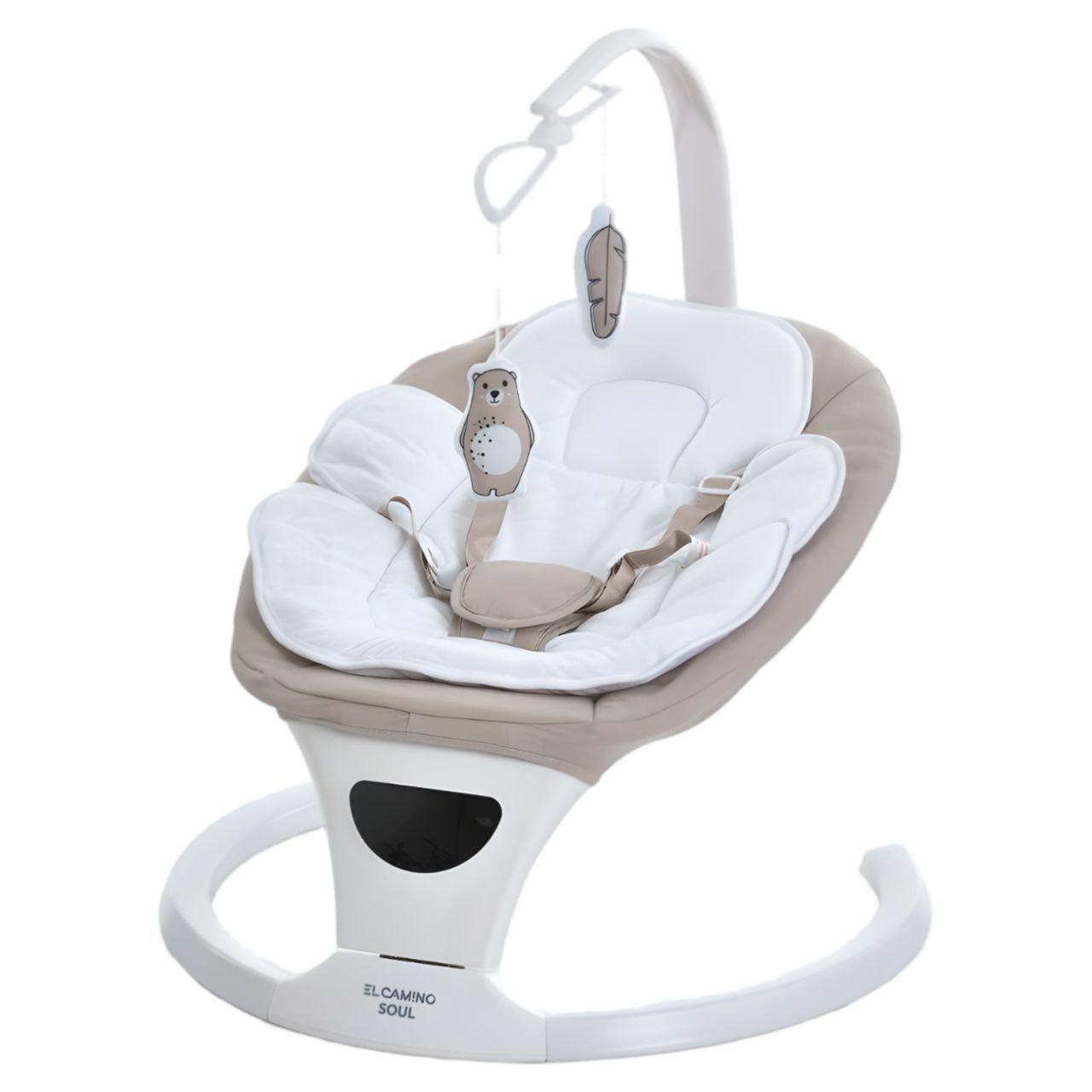 Центр укачивающий El Camino ME 1175 Soul с музыкой/таймером/дистанционным управлением Beige (24342969) - фото 1 Центр укачивающий El Camino ME 1175 Soul с музыкой/таймером/дистанционным управлением Beige (24342969) - фото 1