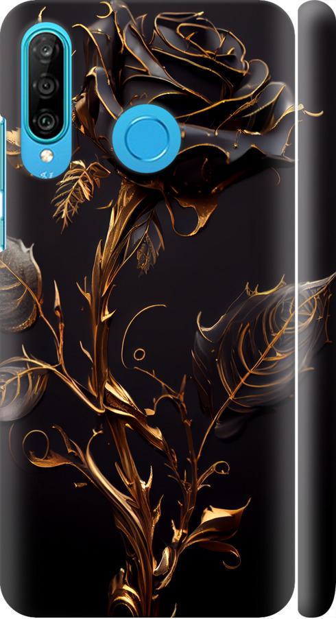 Чохол на Huawei P30 Lite Троянда 3 (5552m-1651-42517)