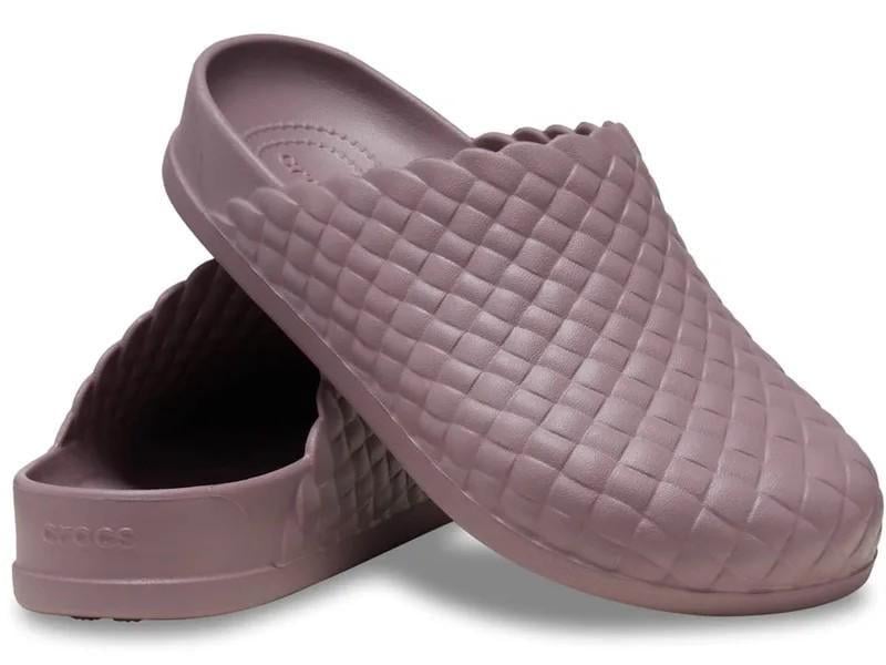 Крокси чоловічі Crocs Dylan Woven Clog Twilight mauve р. 42-43 Бузковий (26959)
