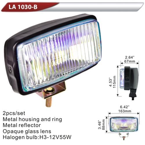 Фара дополнительная DLAA 1030B-RY H3-12V-55W 163х88 мм (37710)