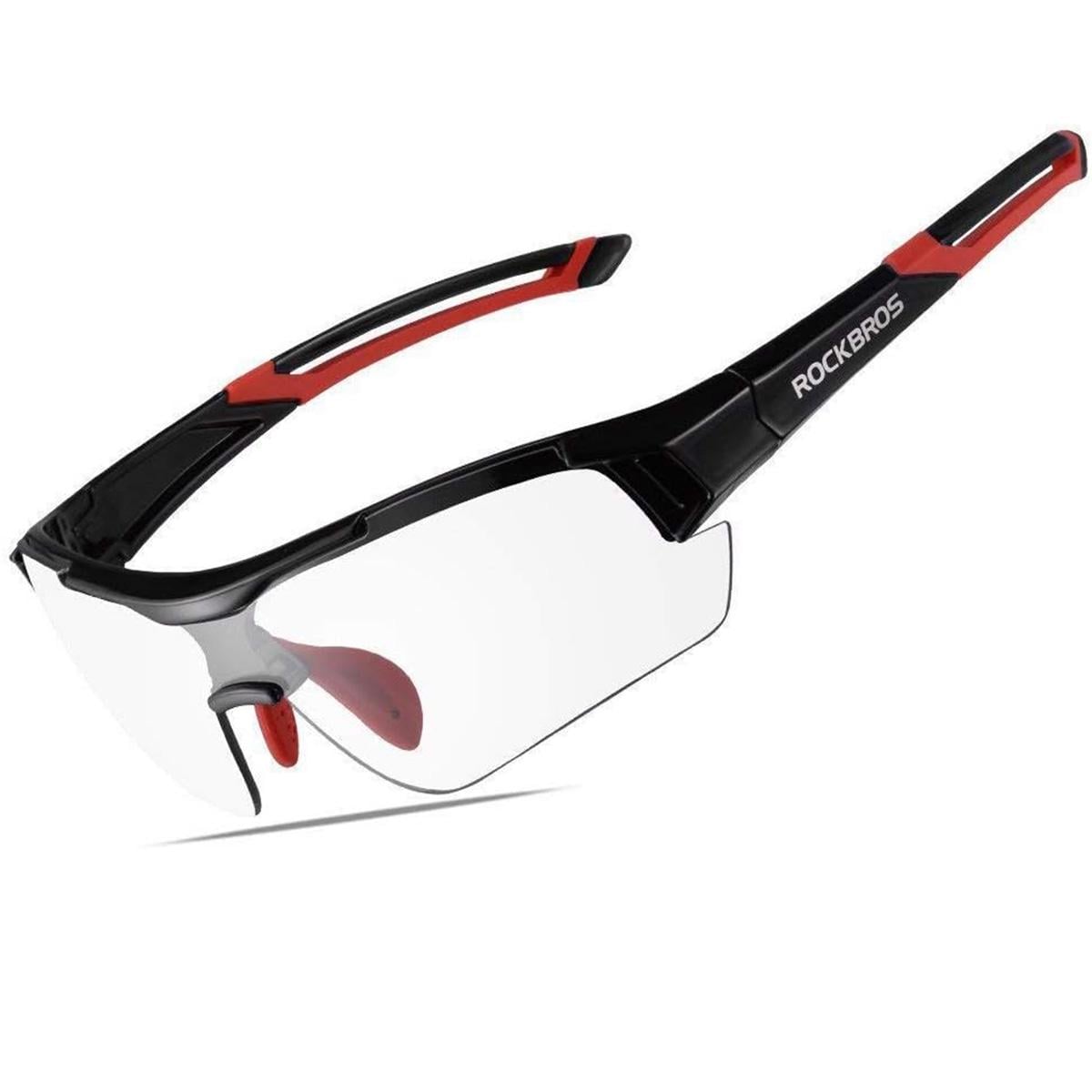 Спортивные солнцезащитные очки ROCKBROS 10112 фотохромные Черный/Черный (RB-10112-2412)
