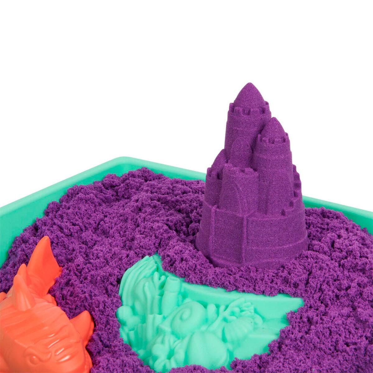 Набір піску для дитячої творчості Kinetic Sand V2 Замок з піску (71402-ks) - фото 4