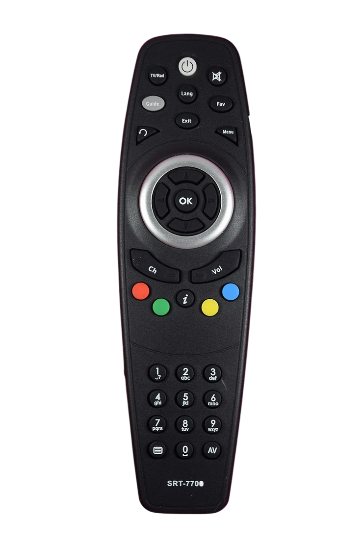 Пульт для спутникового тюнера VIASAT SRT-7700 (4919)