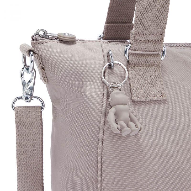 Сумка женская Kipling Amiel 10 л Grey Gris (K15371_89L) - фото 4